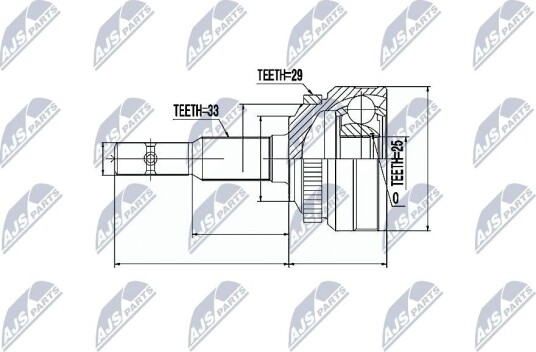 Drivledd NTY NPZ-PL-003