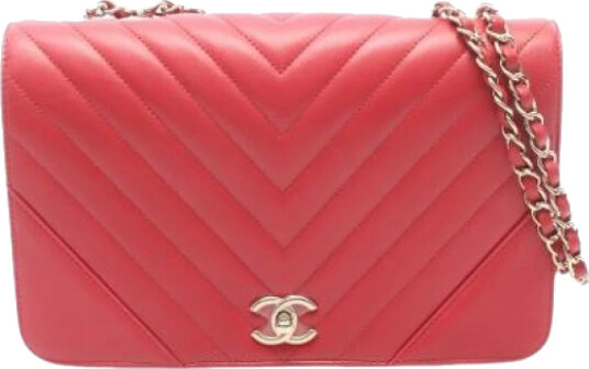 Chanel Vintage Dame Rød