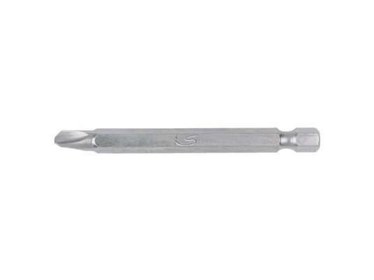 Ks Tools 911.7808, Nickel, Din 3126, Iso 1173 - E 6,3, 75 Mm, 18 G, 25,4 / 4 Mm (1 / 4"), Sekskantet