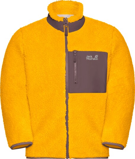 Jack Wolfskin Kids" Ice Curl Jacket Burly Yellow Jw, 140