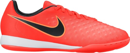 Nike  Magistax Opus Ii Ic Indoor Fotballsko Kids   808 TOTAL CRIMSON/BLACK BRIGHT MAN 27 1/2