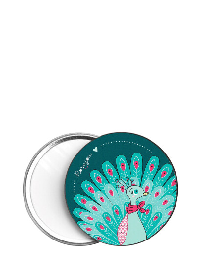 Rosajou Lommespeil Alice Multi Patterned One Size