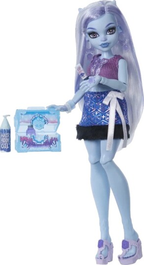 Monster High Self Scare Secrets Abbey Bominable Fashion Doll With 13 Realistic Accessories Blue ONE SIZE