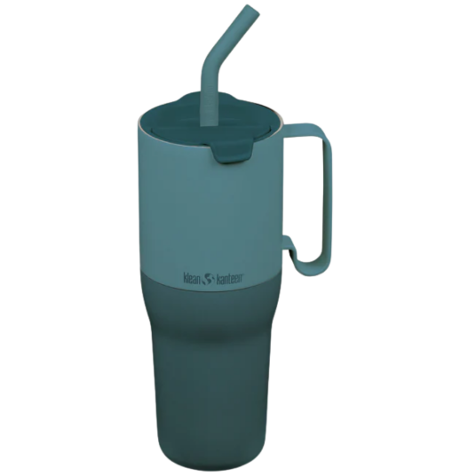 Klean Kanteen Rise Tumbler 770ml w/Straw & Flip Lid Brittany Blue 