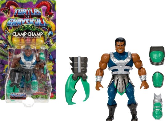 Masters of the Universe Origins Turtles of Grayskull Actionfigur 14 cm Clamp Champ Masters of the Universe Origins Turtles of Grayskull Actionfigur 14 cm Clamp Champ