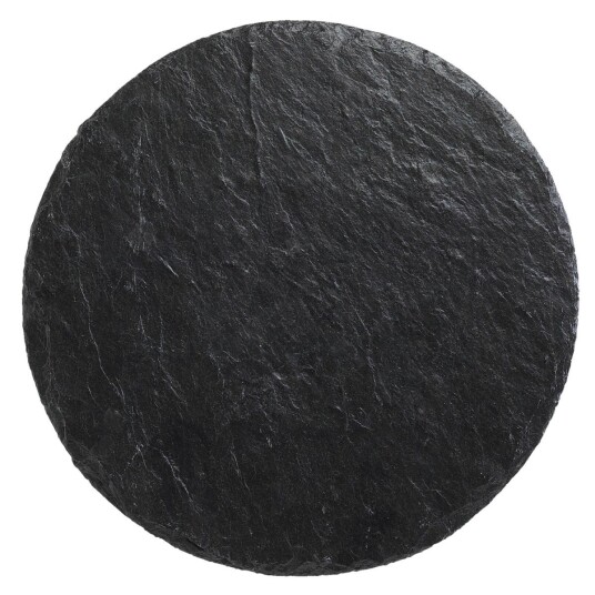 Vega Skiferplate Patara rund 30x0.5 cm  Svart 2 Stykk / Forpakning