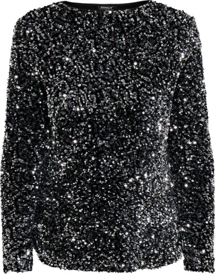 Only Maternity Olmdaiza Pali L/S Boatneck Top Jrs BLACK M
