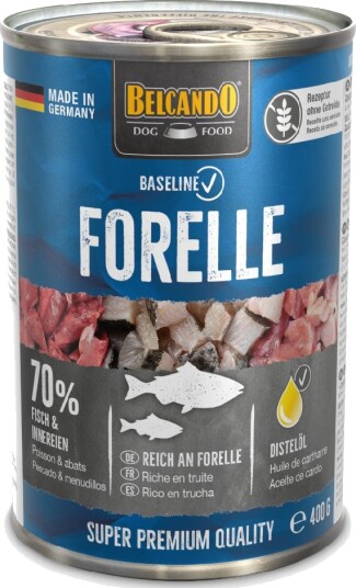 Belcando Baseline Våtfôr Ørret 24 X 400 G Belcando Baseline Våtfôr Ørret 24 X 400 G