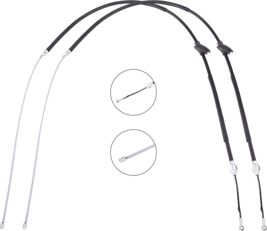 RIDEX 124C1180 Tautrekk håndbremse RIDEX 124C1180 Tautrekk håndbremse
