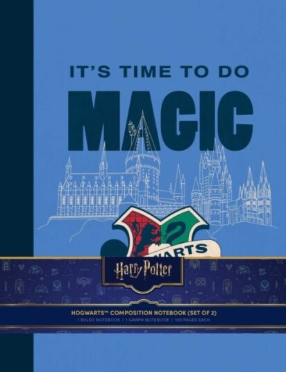 Harry Potter: Hogwarts Composition Notebook Set Set of 2