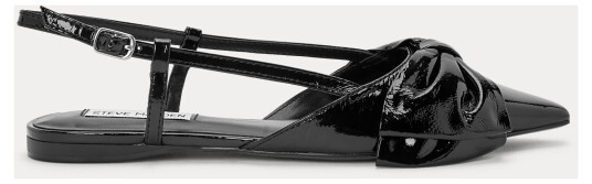 Steve Madden Dazzled Slingbacks BLACK LEATHER 39 Steve Madden Dazzled Slingbacks BLACK LEATHER 39