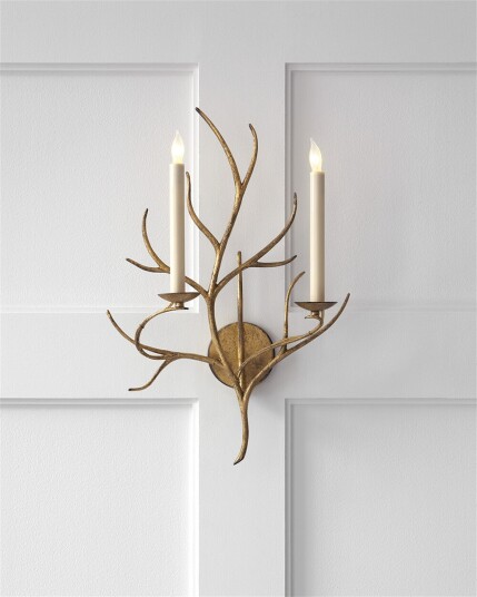 Branch vägglampa Gilded Iron Branch vägglampa Gilded Iron