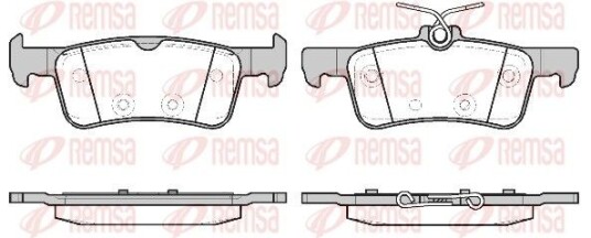 Bremseklosser REMSA 1563.20 Bremseklosser REMSA 1563.20