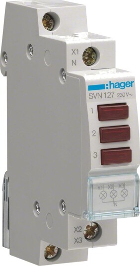 Hager Signallampe SVN127 0,8 w