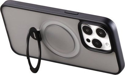 Magnetic Protective Phone Case With Holder Joyroom Jr-Bp004 For Iphone 15 Pro (Black)