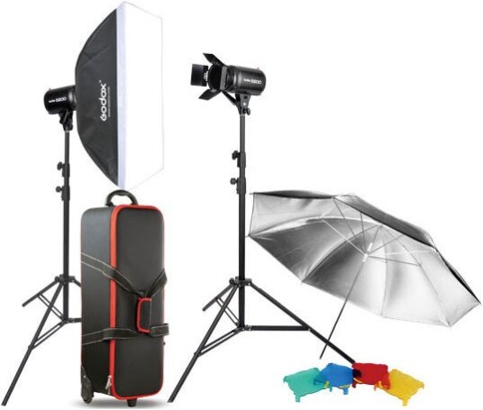 Studiopakke - Godox Studio Kit E250-F