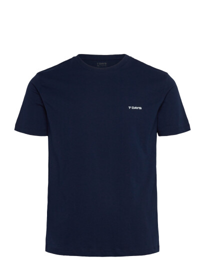 7 DAYS Active Basic Tee - Navy - S