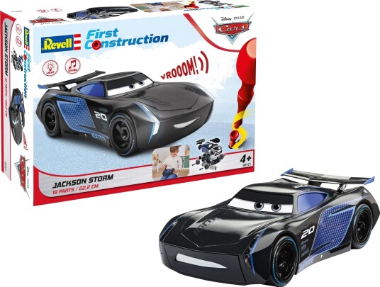 Revell Cars Jackson Storm Byggesett Med Lys Og Lyd Fra 4 År