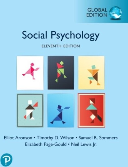 Social Psychology Global Edition Social Psychology Global Edition