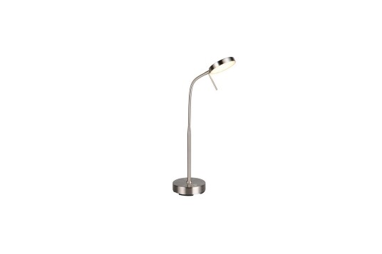 Trio Lighting Bordlampe Moreno Børstet stål