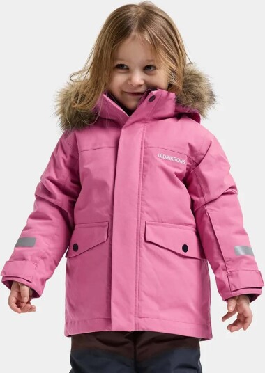 Didriksons Bjärven Vinterjakke Heather Pink 90