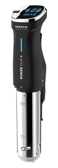 Taurus Sous Vide Roner Clip + Cirkulator Svart Taurus Sous Vide Roner Clip + Cirkulator Svart