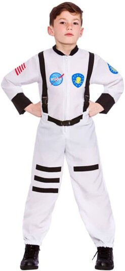 Wicked Costumes Ltd Måne Astronaut, 8-10 år