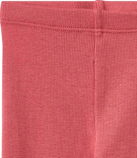 Wheat Leggings Rib Maddy Raspberry Wheat 74 Leggings Rosa Rød