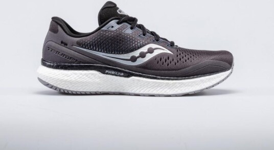 Saucony Triumph 18,M Herre, Charcoal/White, 42 1/2 Saucony Triumph 18,M Herre, Charcoal/White, 42 1/2