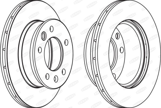 BERAL BCR228A Bremseskive BERAL BCR228A Bremseskive