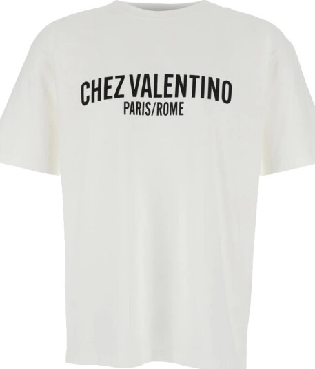 Valentino Herre Topper Hvit M,