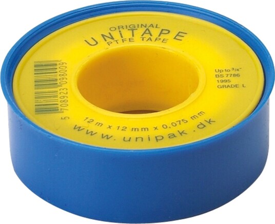 UNIPAK UNITAPE GJENGETEIP 12MM X 12M