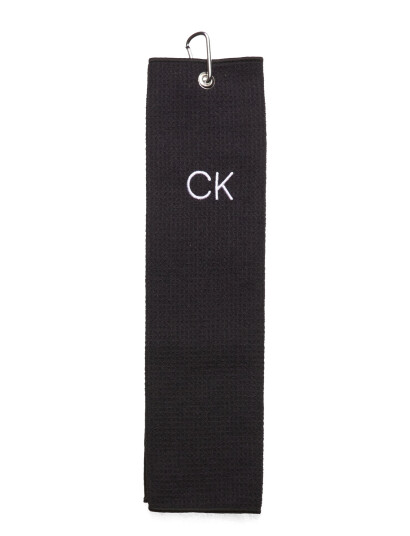 Calvin Klein Golf Golf Towel - Black - ONE SIZE