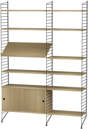 String stue eik & sort Kombinasjon H