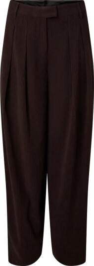 Pieces Pcabba Barrel Corduroy Pants D2D CHOCOLATE PLUM S