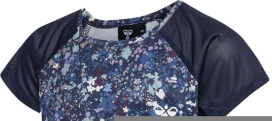 Hummel T skjorte htmlTessa Blå Hummel T skjorte htmlTessa Blå