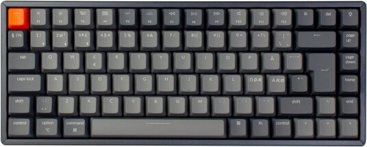 Keychron K2 Rgb Aluminum Hot-swap Brown (version 2) Nordisk Keychron K2 Rgb Aluminum Hot-swap Brown (version 2) Nordisk