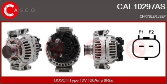 CASCO CAL10297AS Dynamo CASCO CAL10297AS Dynamo