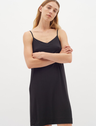 InWear Liliw Base Slip Dress - Black - S