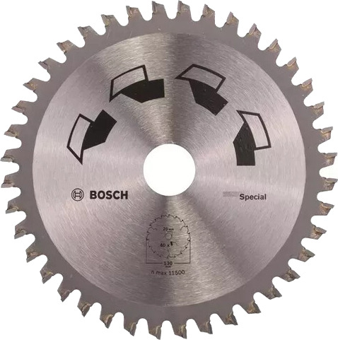 Bosch Sirkelsagblad 130x2x20/16 40t