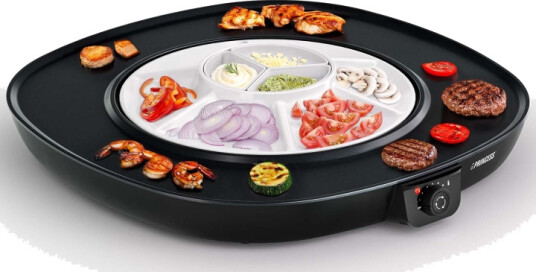 Princess Bordsgrill Table Chef Pirouette 45x47,5cm 1000W 103260 Princess Bordsgrill Table Chef Pirouette 45x47,5cm 1000W 103260