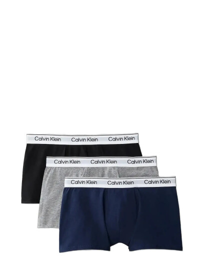 Calvin Klein 3Pk Trunk - Black - 164-170