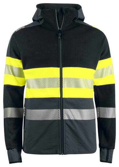 ProJob 6122 Hettejakke En Iso 20471 Kl 1 Yellow/Black 3XL ProJob 6122 Hettejakke En Iso 20471 Kl 1 Yellow/Black 3XL