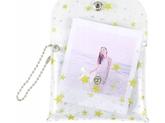 Loveinstant Case Photo Case For Fujifilm Instax Mini 11 9 8 7 Gold Stars