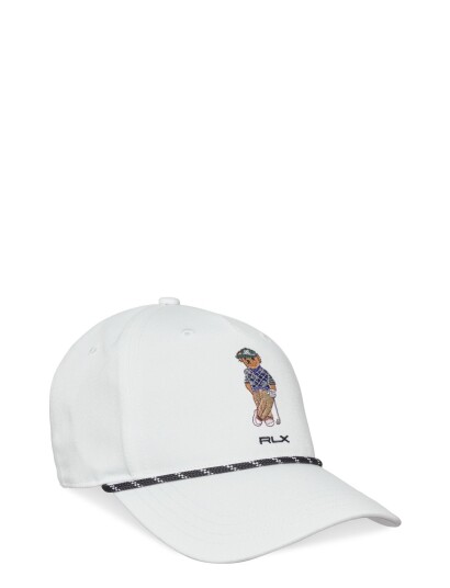 Ralph Lauren Golf Polo Bear Sports Cap White ONE SIZE Ralph Lauren Golf Polo Bear Sports Cap White ONE SIZE