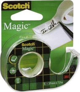 Scotch Selvklebende Tape 19 Mm 7,5 M Melkeaktig Sc1002