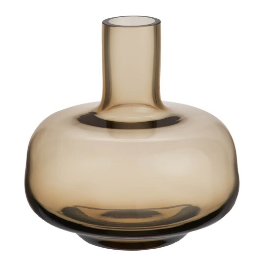 Kosta Boda Kappa vase 9,8 cm brun