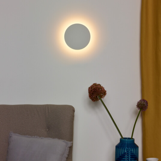 Lucide Eklyps vegglampe 15 cm - Hvit
