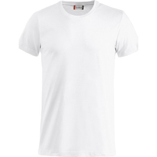 Basic T-Shirt Hvit XL