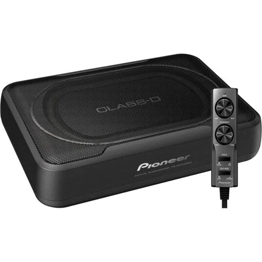 PIONEER TSWX130DA aktiv basskasse - 160W max inkl. fjernkontroll